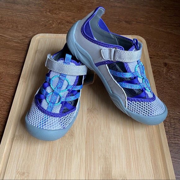 M.A.P. Niagara Girl's Fisherman Sandal sz 2 mesh - Picture 9 of 11